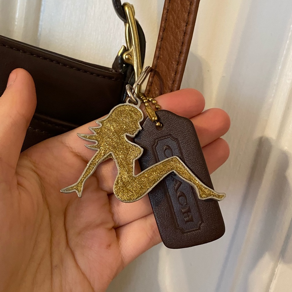 Vintage Y2K Mudflap Girl Keychain